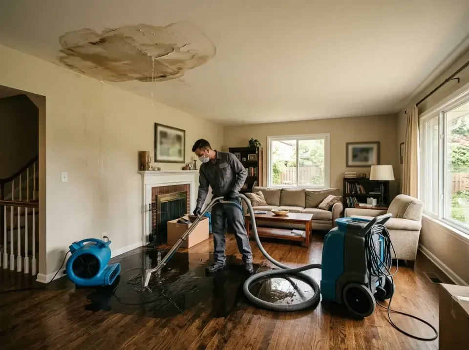 attic-pipe-burst-ceiling-drip-008 — frequently asked questions, Water Damage Restoration & Carpet Care in Port Allegany, PA